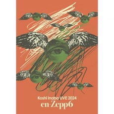 이나바 코시 블루레이 디스크 DVD LIVE 2024 en-Zepp 6 BD 1장 일본 발송, 이나바 코시 블루레이 디스크 LIVE 2024 en-Z