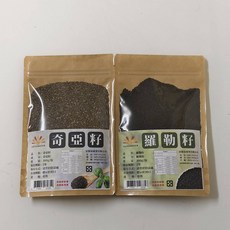奇亞籽 羅勒籽 300g/包 10包組, 1個, 奇亞籽x5 +羅勒籽x5
