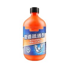 1/1+1초강력 배수구 세정제 머리카락 오물용해제 대용량 배수구 세정제 막힘이 말끔히 해결 배수구 세정제 막힘이 말끔히 해결 하수구 냄새 제거제, 배관청소제x500ml, 1개