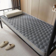 라텍스싱글매트리스 일인용침대매트 위생 소형 60 패드 손님용 이층침대 1인매트리스 쿠션 (색상 분류-라텍스매트리스 (풋볼그레이6cm) 침대 사이즈 적용-80폭x190길이)