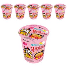불닭볶음면 까르보 컵 80g, 6개
