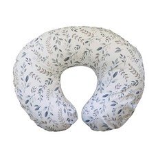 雪倫小舖哺乳枕孕婦枕，可換洗枕套多功能哺育枕，舒適哺乳減輕腰背壓力, 復古葉子-F