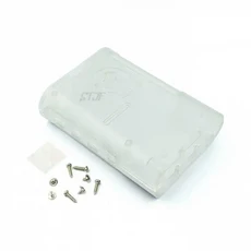 흑백 방열 팬이 포함된 Raspberry Pi 4B ABS 사출 성형 케이스용, 01 CASE, 1개, 01 case