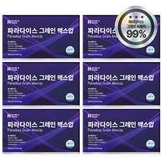 [정품] 파라다이스 그레인 맥스업 파라다이스 그래인 추출물, 6개, 120정