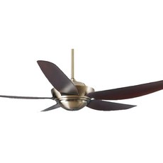 JIANG CAI 將財 DC68 藝術吊扇 56吋 六段正反轉 3D轉折葉片, 古銅色,52吋