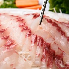 당일손질발송 제철회 쫀득한 숭어회 슬라이스 필렛, 1박스, 숭어회 (필렛) 300g 1팩 + 초장증정