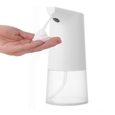 에코웰 자동센서 세제 디스펜서 손세정제 물비누 거품형, 1개