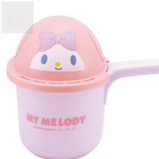 마이멜로디 캐릭터 목욕 물뿌리개 바가지(일) 674631, 핑크, 1개