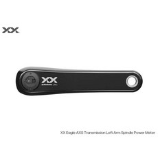 XX Eagle AXS T-Type傳動系統左腿感測中軸式功率計，精準功率測量，提升騎行表現, 165mm, 1個