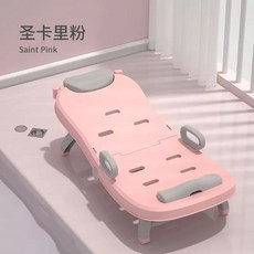 접이식 샴푸침대 간병 머리감기 의자, 1, F. 일반형핑크