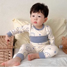 Abby & Babysuit 嬰幼兒純棉居家套裝 護肚設計