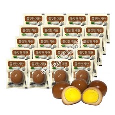 자연애찬 쫄깃한계란 훈제란 35g, 1개, 20구