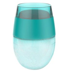 호스트 와인 프리즈 쿨링 컵 와인잔 251ml, Green, 1개