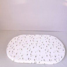 新生兒嬰兒手提籃 寶寶卡通款編織棉繩搖籃出行神器收納籃 置物籃, 雲朵海綿墊【支撐性更好】