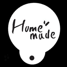 홈메이드문구 수제과자 케이크장식 분말뿌림 글자무늬 제과제빵 데코레이션 스텐실판, 1개, 상세페이지 참조