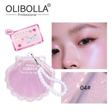 OLIBOLLA 光感立體高光膏 臉部提亮 珠光細閃, 1個, 04#, 04#