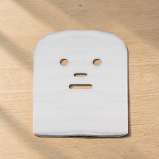 100P 모델링팩 거즈 마스크팩 일회용 마스크 시트지 얼굴팩 거즈 석고팩, 1개, 100개입, 거즈팩100매-얼굴형