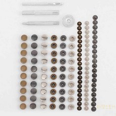 대목 스프링도트 단추 3컬러 30세트 속싸개