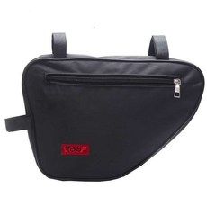 防水大容量自行車三角包 自行車前梁包 自行車收納袋 臺灣出貨, 自行車三角包黑色, 1個