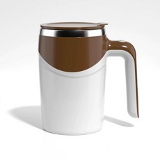 전동머그컵 자동회전 머그텀블러 LED 온도표시 믹서컵, G. 업그레이드 된 우아한 충전 모델 컬러 380ml