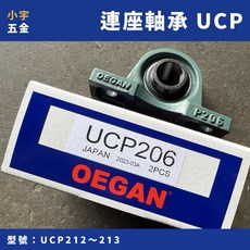 OEGAN 連座軸承 UCP 212 213 土地公型軸承, 1個, 212（芯60mm）