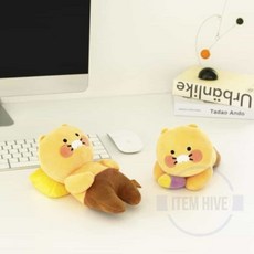 카카오프렌즈 마우스손목쿠션 춘식이 고구마 키보드팜레스트 마우스손목받침대