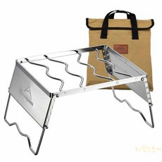 루마 윈드커버 버너스탠드 고체연료, 옵션2그릴MS1018W, 1개