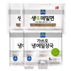 시원하고 진한 면사랑 메밀소바세트(생면+장국), 10세트, 300ml