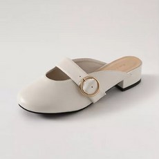 착한구두 여성용 엔딩 스트랩 뮬 블로퍼 BFLTR1e100