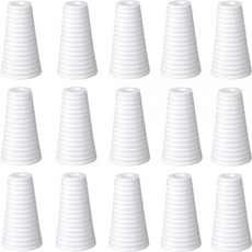 큐티클 풀 코드 태슬 20개 흰색 플라스틱 창문 블라인드 노브 드롭 또는 그늘막용 엔드