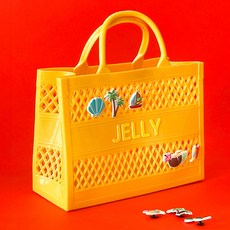 아이젤리유 오리지날 젤리백 JELLY 수영장 샤워 가방, YELLOW