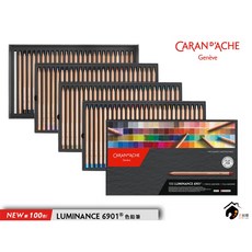 Caran d'Ache Luminance 6901 專家級油性色鉛筆 100色, 1個