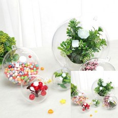 투명 아크릴볼 캡슐 7cm 캡슐볼 플라스틱캡슐 캡슐뽑기캡슐, 투명공원-7cm, 투명공원-7cm, 1개