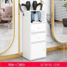 간단한 철 아트 살롱 트롤리 미용실 이발소 도구 바퀴 현대 가정용 다층 랙, 16 C White