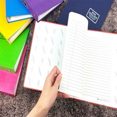 금나와라 A5 바인더 노트 줄노트, 연두