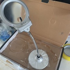 대형 확대경 독서 돋보기 신문 고배율 확대기 바느질 탁상용, C. 라운드블랙 베이스렌즈13cm