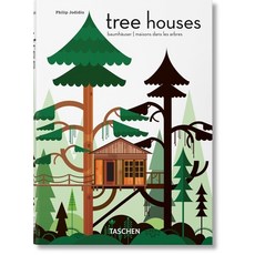 (영문도서) Tree Houses. 40th Ed. Hardcover, Taschen, English, 9783836593397