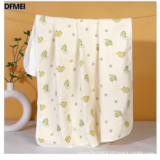 DFMEI 嬰兒縐布隔尿墊可洗嬰童用品紗布純棉防水透氣寶寶全棉a類, 1個, 小汽車