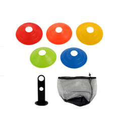 5색접시콘x4세트+접시콘거치대+보관가방 칼라접시콘 놀이용접시콘, 1세트, 5색상