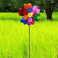 혜명마트 정원용바람개비(미니2단홀로그램)
