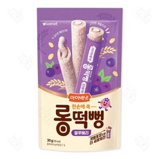아이배냇 롱떡뻥 블루베리, 1개, 30g, 블루베리맛
