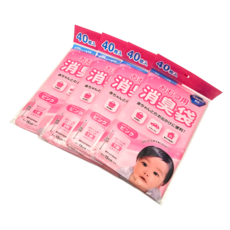 일본 기저귀 소취봉투 똥냄새차단 외출용 쓰레기봉투, 375ml, 4세트