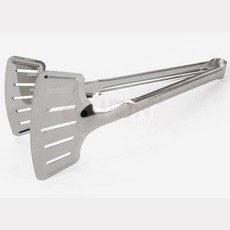 업소용 빈대떡 파전 녹두전 넓은 집게형 뒤집게 혁명적인 주방집게 집깨 조리도구, 1개