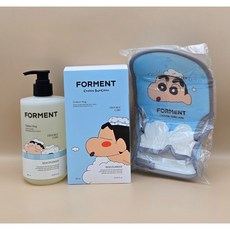 (+짱구 목욕장갑 증정) [NEW] 포맨트 아크네 퍼퓸샤워 코튼허그 짱구에디션 / 한정판, 1개, 500ml