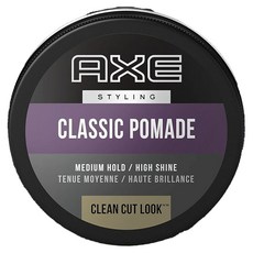 AXE 經典俐落造型髮油 中度定型 高光澤, 1個, 75g