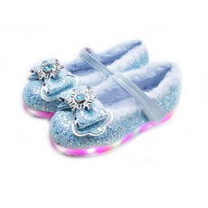 바니비 엘사 LED 털구두