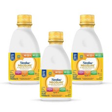씨밀락 네오슈어 옵티그로 유아 분유 946ml, 3개