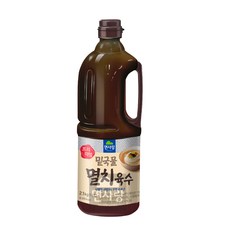 면사랑 밑국물 멸치육수, 1.8L, 3개