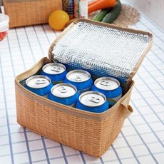 [픽딜] 라탄 보냉 보온 가방