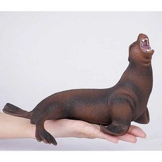 어린이 대형 해양 생물 해저 동물 장난감 부드러운 고무 시뮬레이션 백상어 돌고래, 1개, 17. 일각고래 (연질 플라스틱)